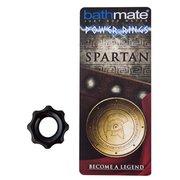 BATHMATE - ANEL PÊNIS SPARTAN PRETO - Sex Shop Sexy