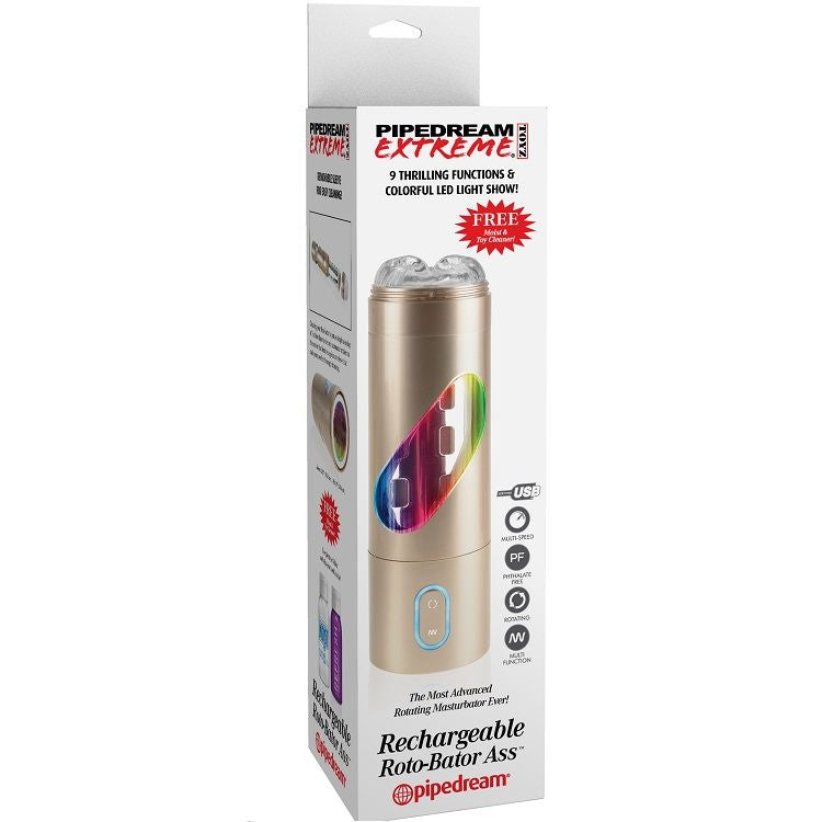 EXTREME TOYZ - ROTO BATOR USB MASTURBADOR MASCULINO COM ÂNUS
