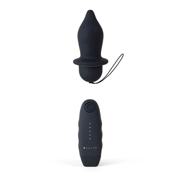 B SWISH - BFILLED CLASSIC PLUG VIBRATÓRIO PRETO