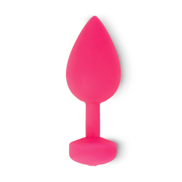 G-VIBE - FUNTOYS GPLUG VIBRADOR ANAL RECARREGÁVEL PEQUENO ROSA NEON 3 CM - Sex Shop Sexy