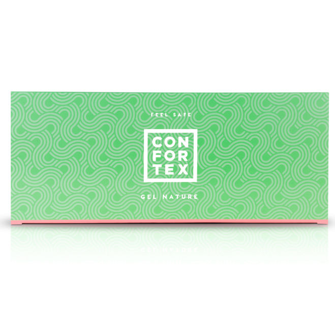 CONFORTEX - LUBRICANT DE ÚNICA DOSE 6ML CAIXA / SACO 100 UNIDADES - Sex Shop Sexy