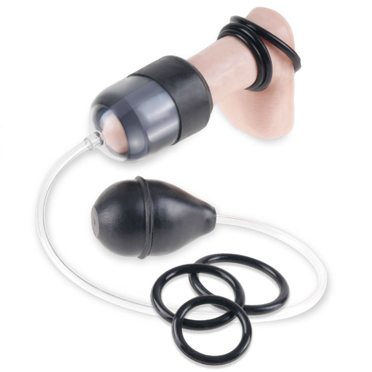 FETISH FANTASY SERIES - ONDAS ESTIMULADORAS DE GLANDE COM ANÉIS POTENCIADORES - Sex Shop Sexy