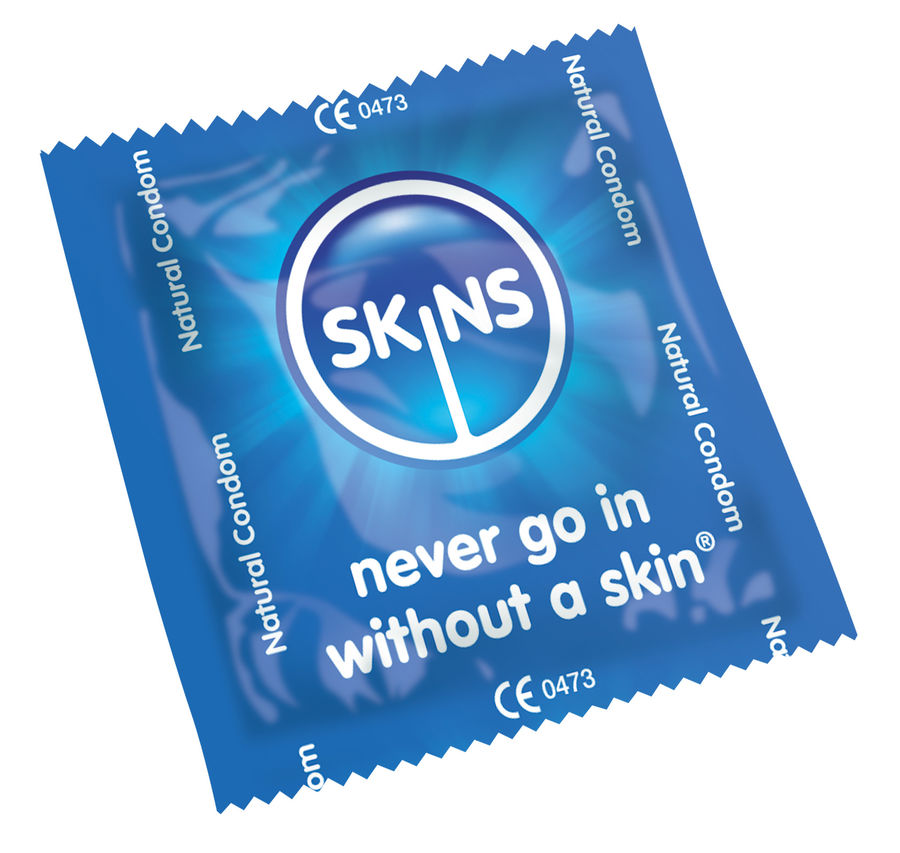 SKINS - PRESERVATIVOS NATURAL PACK 12 UNIDADES - Sex Shop Sexy