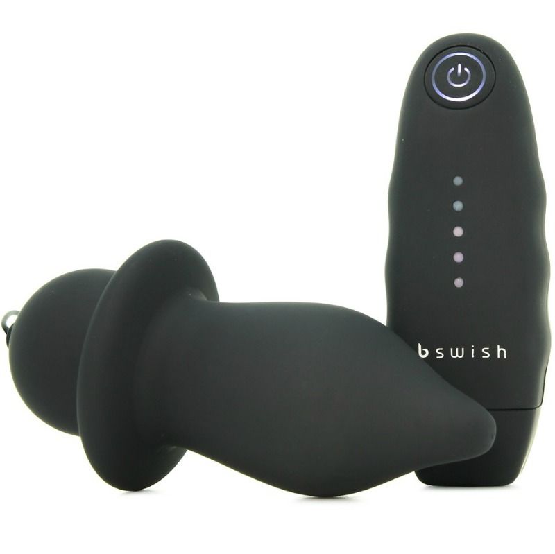 B SWISH - BFILLED CLASSIC PLUG VIBRATÓRIO PRETO