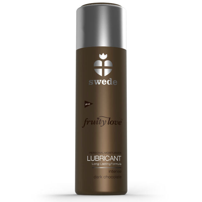 SWEDE - FRUITY LOVE LUBRIFICANTE CHOCOLATE NEGRO 100 ML - Sex Shop Sexy