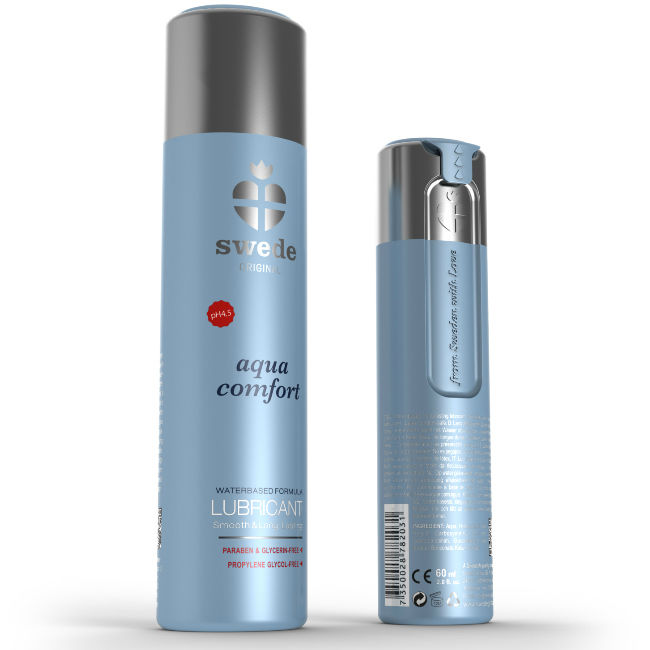 SWEDE - ORIGINAL LUBRIFICANTE AQUA COMFORT 120 ML - Sex Shop Sexy