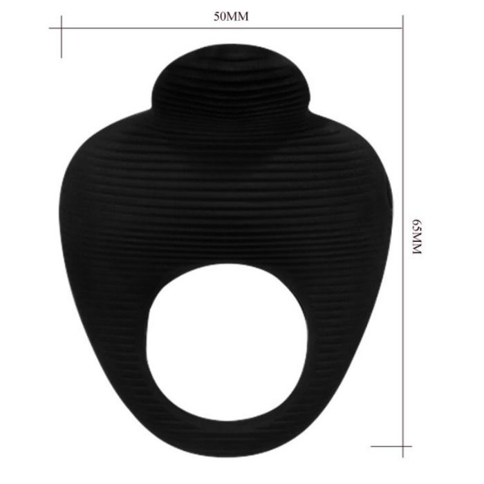 PRETTY LOVE - THIMBLE ANEL VIBRADOR NEGRO - Sex Shop Sexy