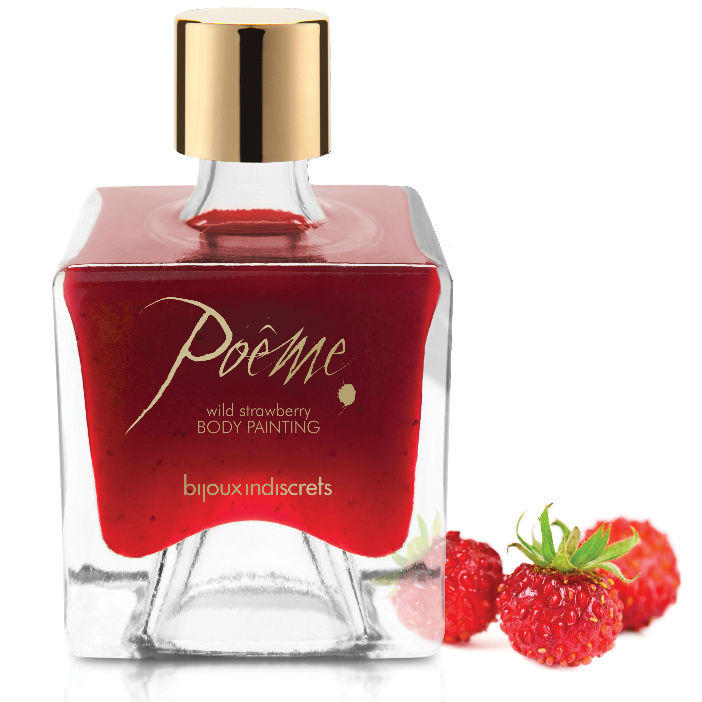 BIJOUX - POEME PINTURA COMESTÍVEL MORANGO SILVESTRE 50 GR