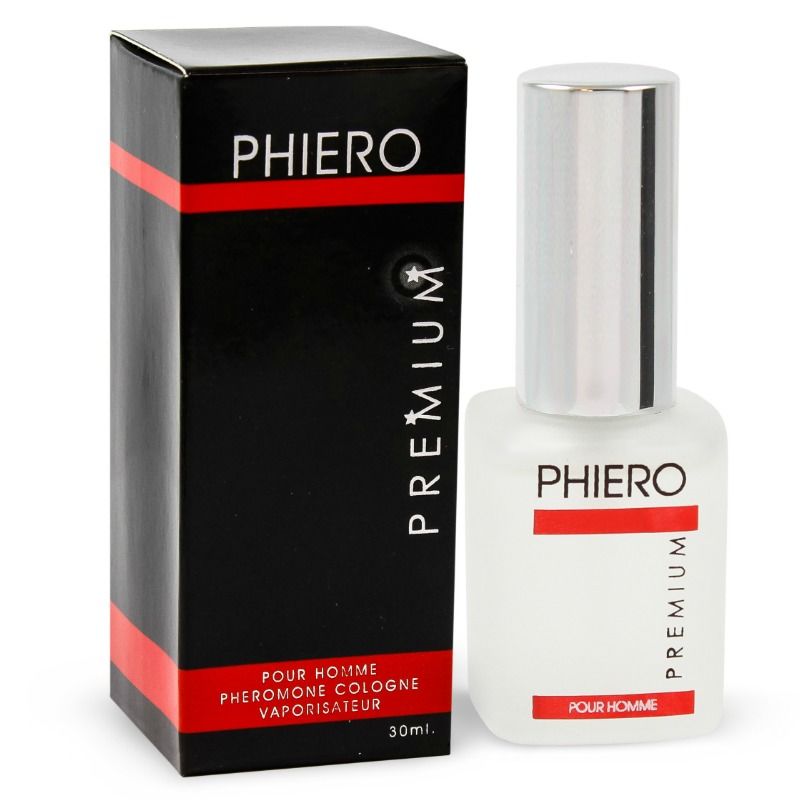 500 COSMÉTICOS - PHIERO PREMIUM. PERFUME COM FEROMONAS PARA HOMBRES