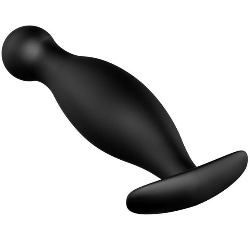 PRETTY LOVE - PLUG ANAL EM SILICONE 11.7 CM PRETO - Sex Shop Sexy