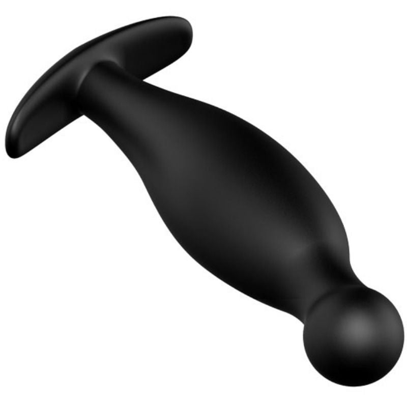 PRETTY LOVE - PLUG ANAL EM SILICONE 11.7 CM PRETO - Sex Shop Sexy