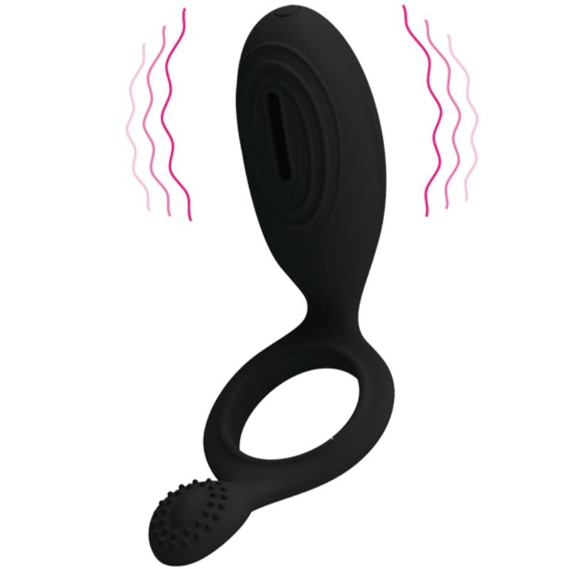 PRETTY LOVE - ETHEL ANEL VIBRADOR COM ESTIMULADOR - Sex Shop Sexy