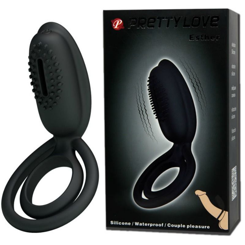 PRETTY LOVE - ESTHER ANEL VIBRADOR COM ESTIMULADOR - Sex Shop Sexy