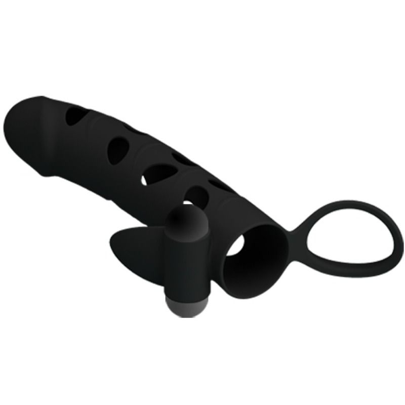 PRETTY LOVE - CAPA DE SILICONE COM VIBRAÇÃO 15.2 CM - Sex Shop Sexy