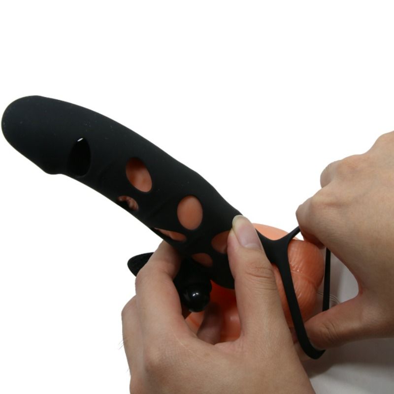 PRETTY LOVE - CAPA DE SILICONE COM VIBRAÇÃO 15.2 CM - Sex Shop Sexy