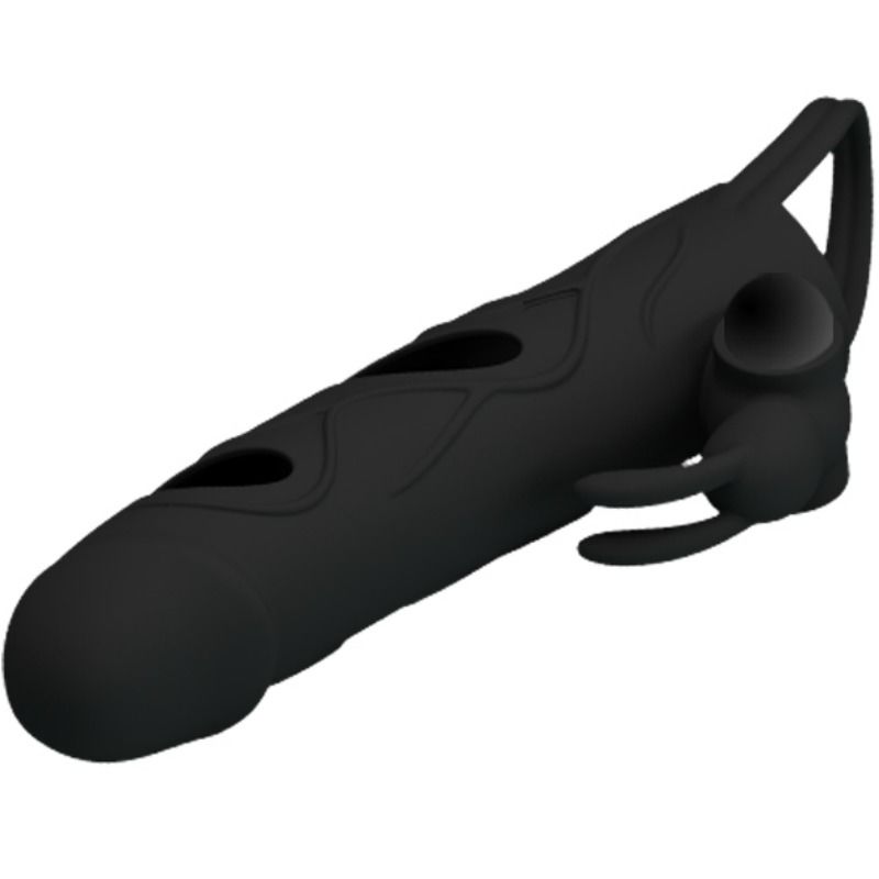 PRETTY LOVE - CAPA DE SILICONE COM VIBRAÇÃO 14 CM 1.0 - Sex Shop Sexy