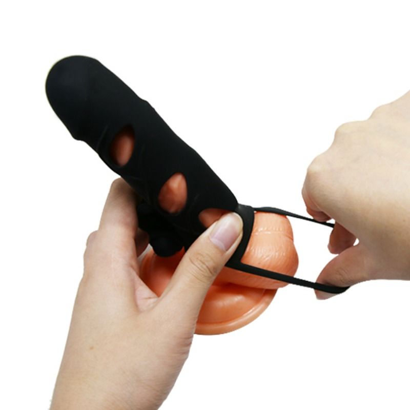 PRETTY LOVE - CAPA DE SILICONE COM VIBRAÇÃO 14 CM 1.0 - Sex Shop Sexy