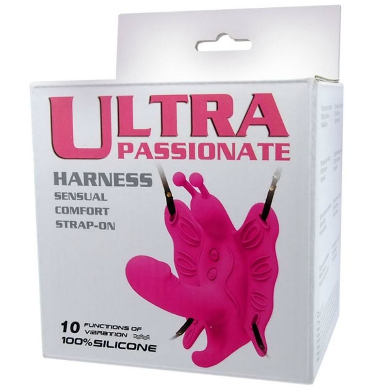 BAILE - ULTRA PASSIONATE ARNÊS BORBOLETA VIBRADOR - Sex Shop Sexy