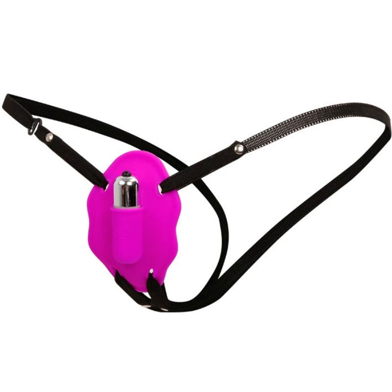 BAILE - ARNÊS LOVE RIDER COM VIBRAÇÃO - Sex Shop Sexy