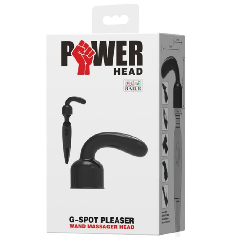 BAILE - POWER HEAD CABEÇA INTERCAMBIÁVEL PARA ESTIMULADOR G-SPOT PLEASER - Sex Shop Sexy