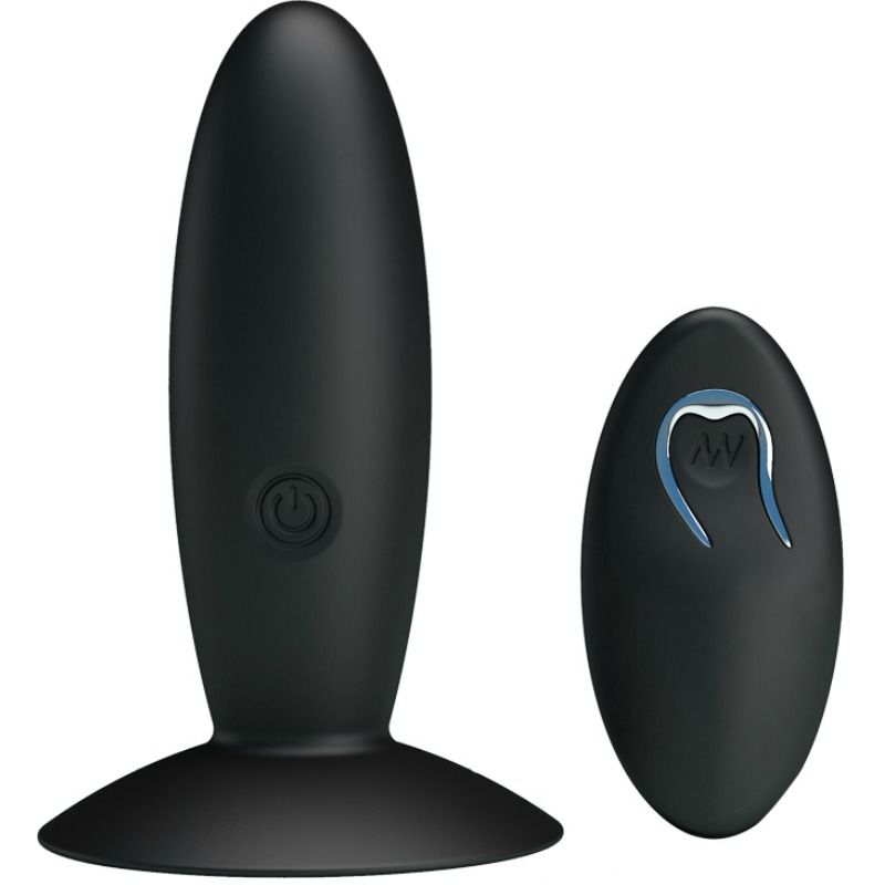 PRETTY LOVE - PLUG ANAL RECARREGÁVEL COM VIBRAÇÃO E CONTROLO
