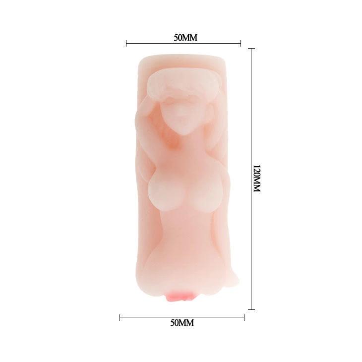 MINI MASTURBADOR MASCULINO TORSO MULHER TENTAÇÃO PAIXÃO - Sex Shop Sexy