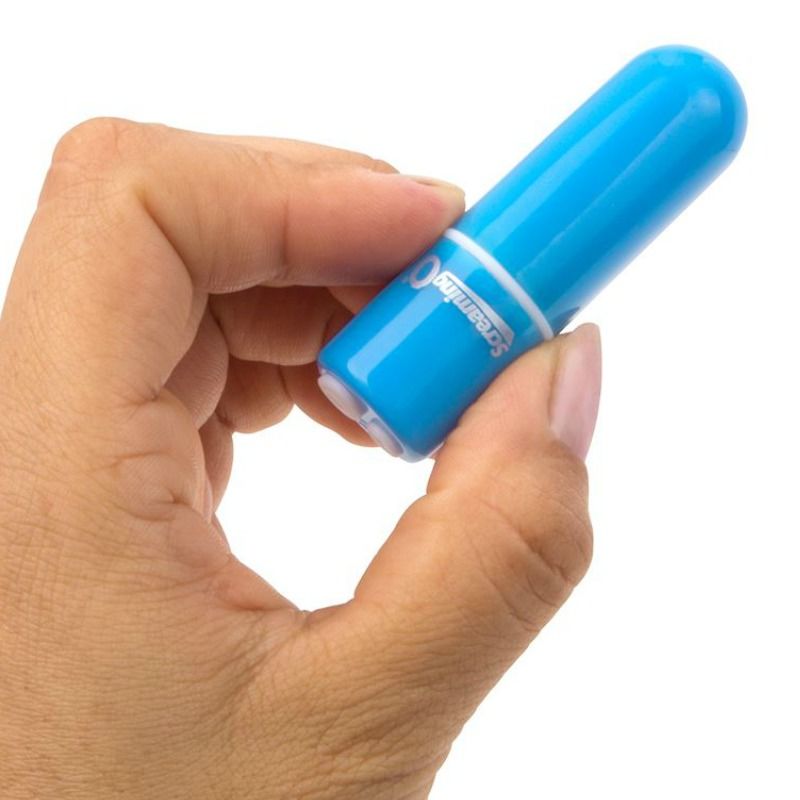 SCREAMING O - BALA VIBRANTE RECARREGVEL VOOOM AZUL - Sex Shop Sexy