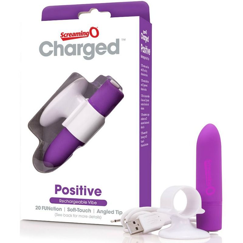 SCREAMING O - MASSAGER RECARREGVEL POSITIVO LILS - Sex Shop Sexy