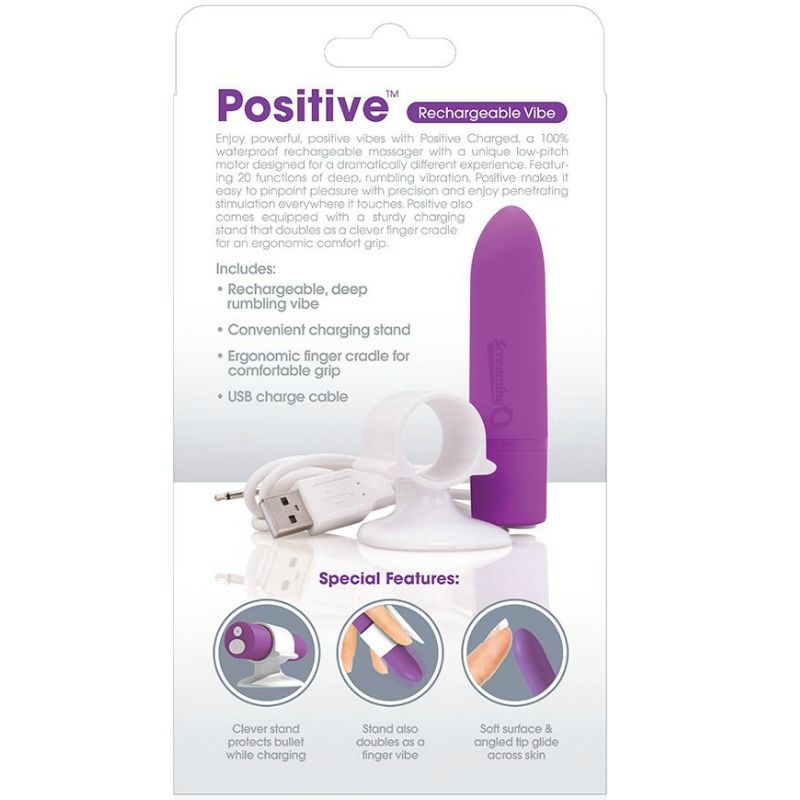 SCREAMING O - MASSAGER RECARREGVEL POSITIVO LILS - Sex Shop Sexy