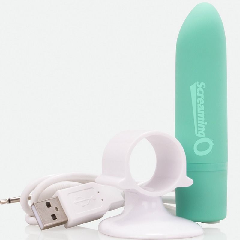 SCREAMING O - MASSAGER RECARREGVEL POSITIVO VERDE - Sex Shop Sexy
