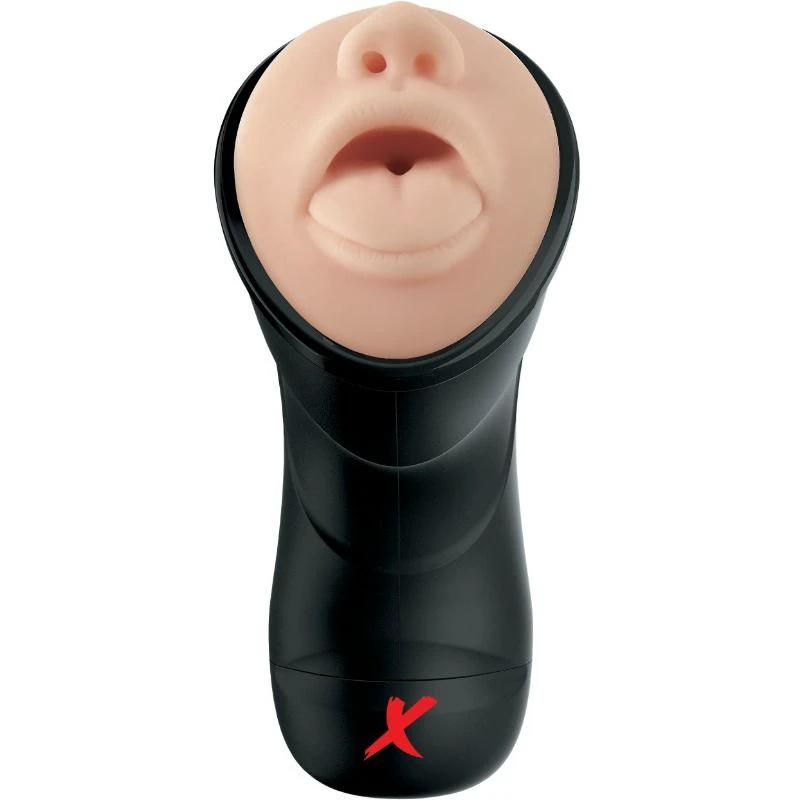 STROKER REALÍSTICO GARGANTA PROFUNDA COM VIBRAÇÃO - Sex Shop Sexy