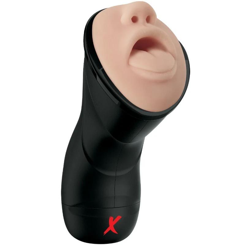 STROKER REALÍSTICO GARGANTA PROFUNDA COM VIBRAÇÃO - Sex Shop Sexy