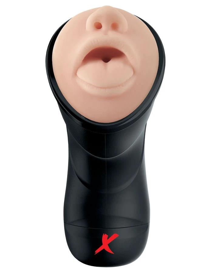STROKER REALÍSTICO GARGANTA PROFUNDA COM VIBRAÇÃO - Sex Shop Sexy