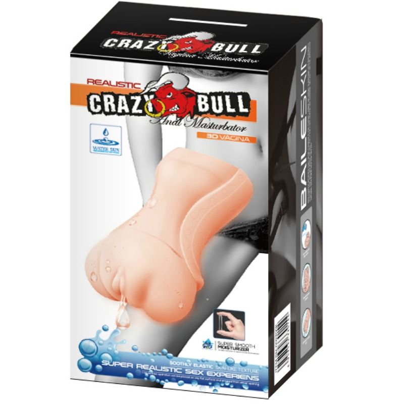 CRAZY BULL - MASTURBADOR WATER SKIN VAGINA - Sex Shop Sexy