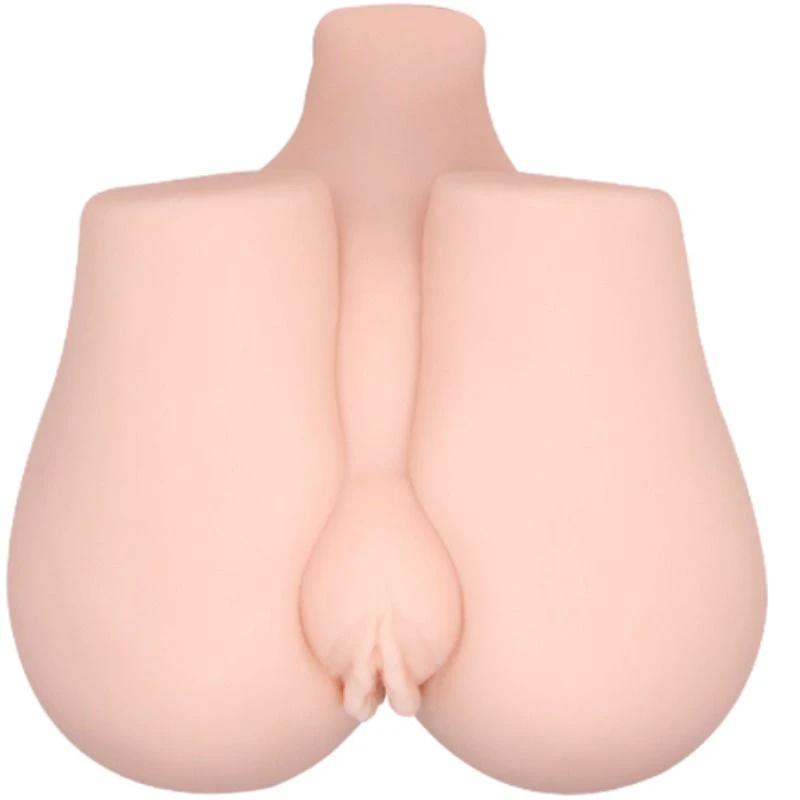 VÁGINA E ÂNUS REALÍSTICOS COM VIBRAÇÃO POSIÇÃO 3 - Sex Shop Sexy