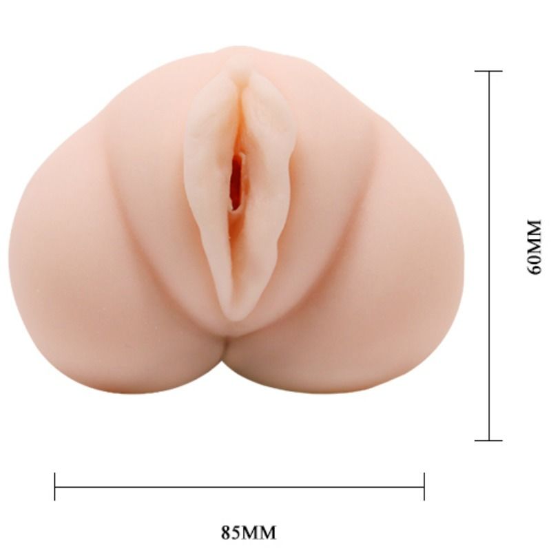 CRAZY BULL - MASTURBADOR WATER SKIN VAGINA COM BALAS VIBRATÓRIAS - Sex Shop Sexy