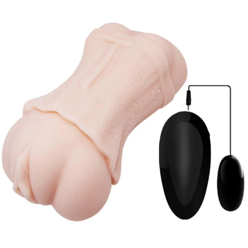 MASTURBADOR PELE DE ÁGUA VAGINA COM BALA VIBRADORA 2 - Sex Shop Sexy