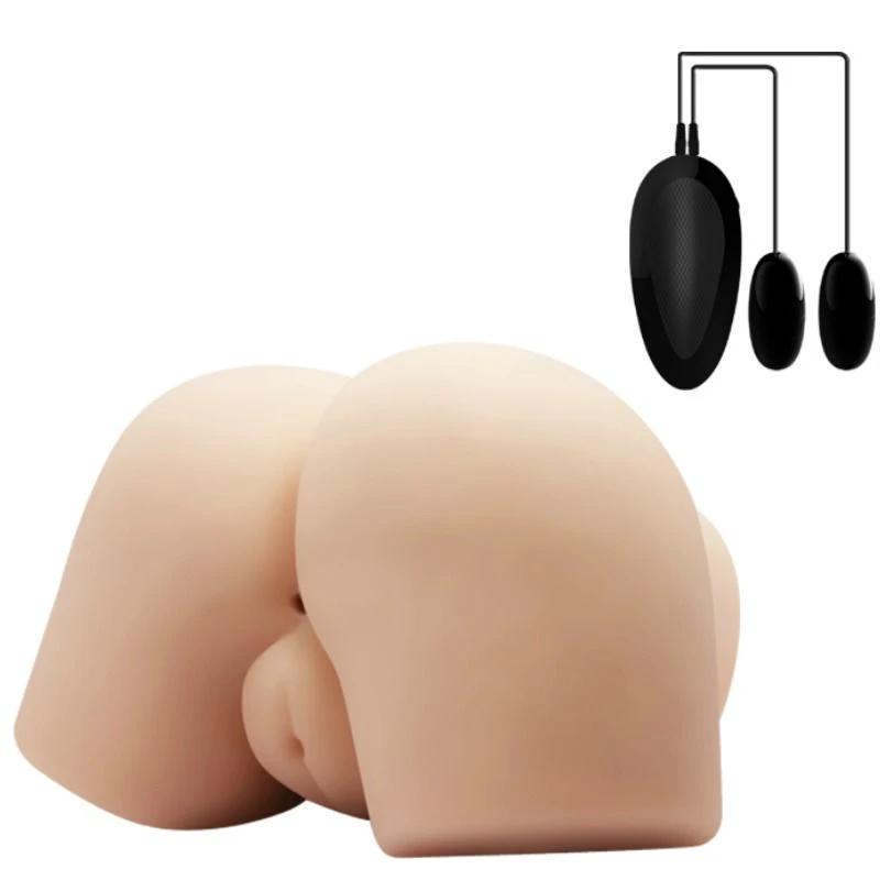 VAGINA E ÂNUS REALÍSTICOS COM VIBRAÇÃO POSIÇÃO 4 - Sex Shop Sexy