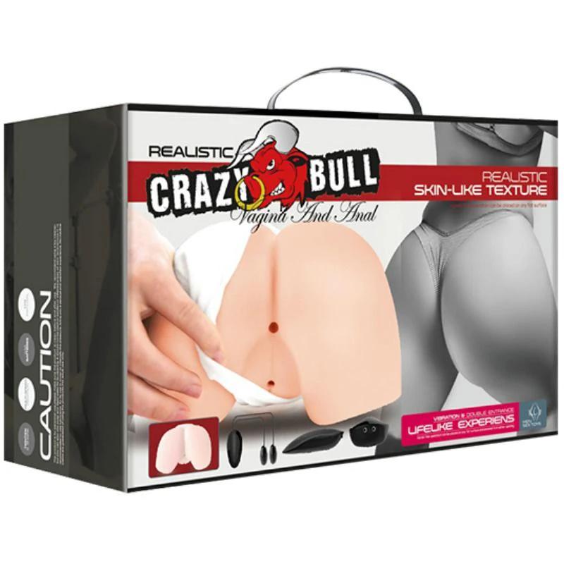 VAGINA E ÂNUS REALÍSTICOS COM VIBRAÇÃO POSIÇÃO 4 - Sex Shop Sexy