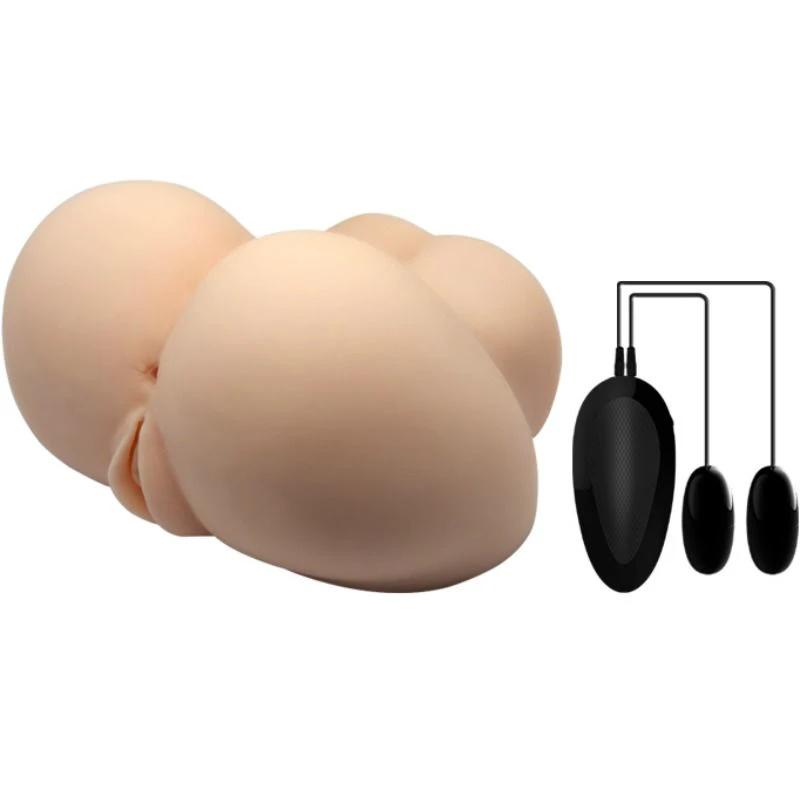 VAGINA E ÂNUS REALÍSTICOS COM VIBRAÇÃO POSIÇÃO 6 - Sex Shop Sexy