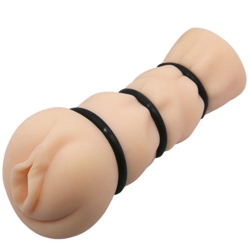 CRAZY BULL - VAGINA MASTURBADOR COM ANÉIS - Sex Shop Sexy
