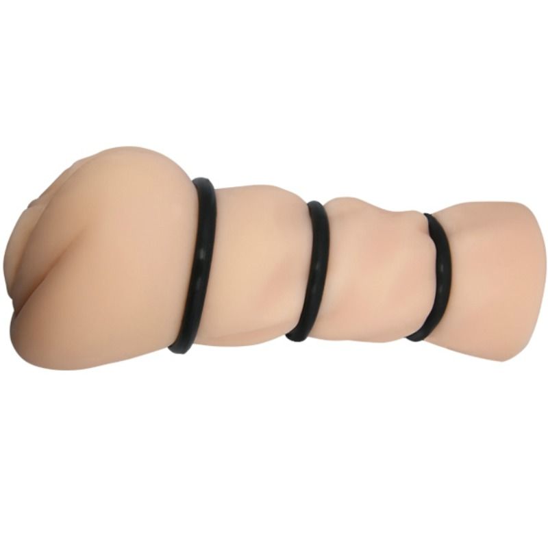 CRAZY BULL - VAGINA MASTURBADOR COM ANÉIS - Sex Shop Sexy