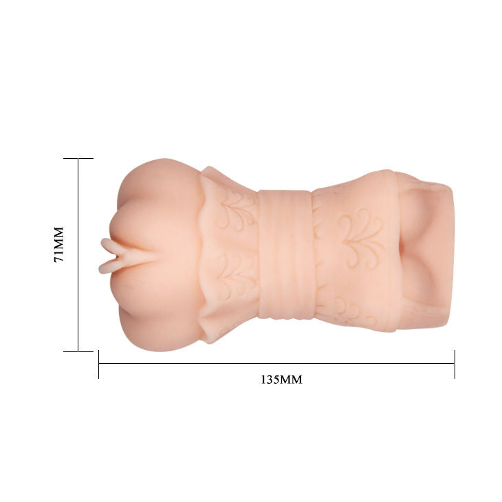 CRAZY BULL - MASTURBADOR WATER SKIN MODELO VAGINA 2 - Sex Shop Sexy