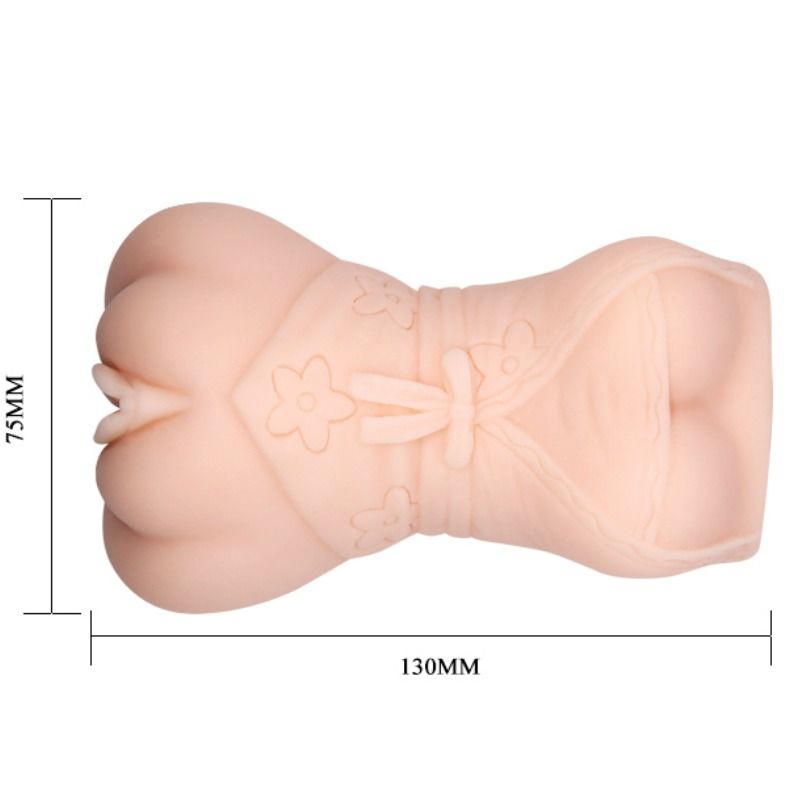 CRAZY BULL - MASTURBADOR WATER SKIN MODELO VAGINA 4 - Sex Shop Sexy