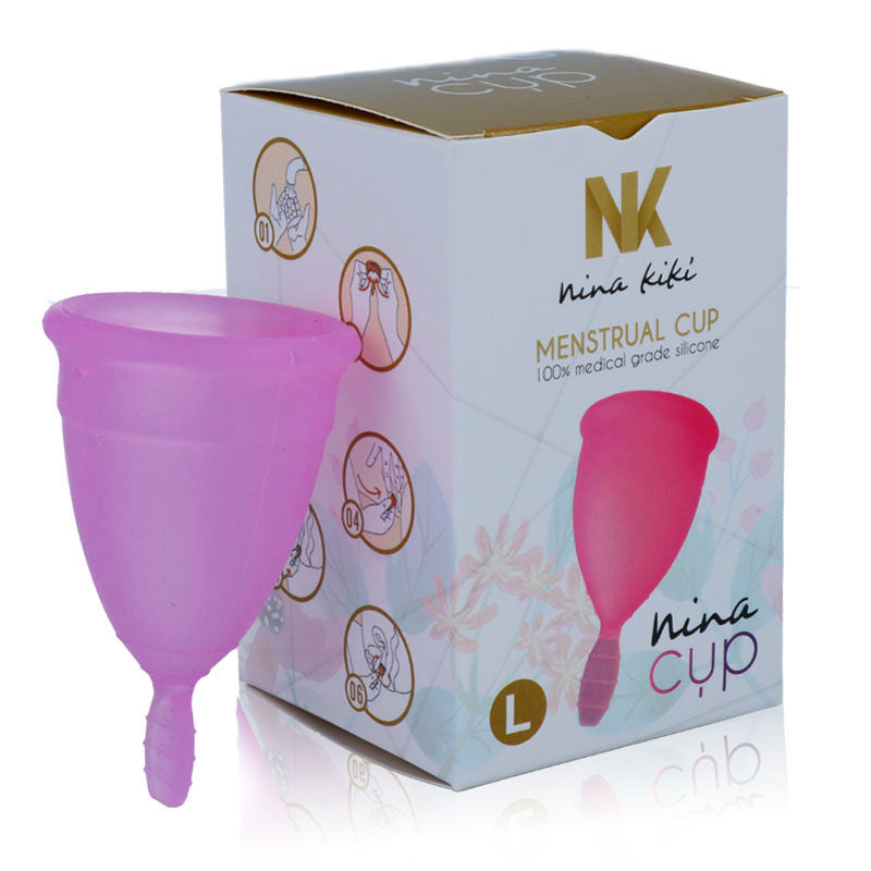 NINA KIKÍ - COPO MENSTRUAL LILÁS - TAMANHO L - Sex Shop Sexy