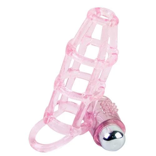 DOCE 10 RITMOS FUNDA E ANEL DE SILICONE PARA O PÊNIS - Sex Shop Sexy