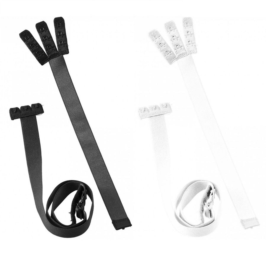 BYE-BRA - ADAPTADOR DE COSTAS PARA SUTIÃ PRETO & BRANCO - Sex Shop Sexy