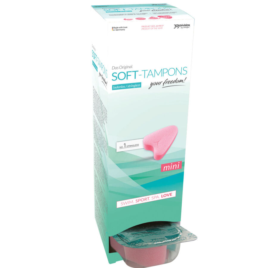 JOYDIVISION SOFT-TAMPONS - TAMPÕES ORIGINAIS MINI LOVE / 10 UNIDADES - Sex Shop Sexy