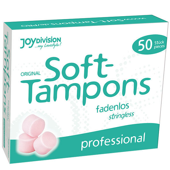 JOYDIVISION SOFT-TAMPONS - TAMPÕES ORIGINAIS PROFESSIONAL / 50 UNIDADES - Sex Shop Sexy
