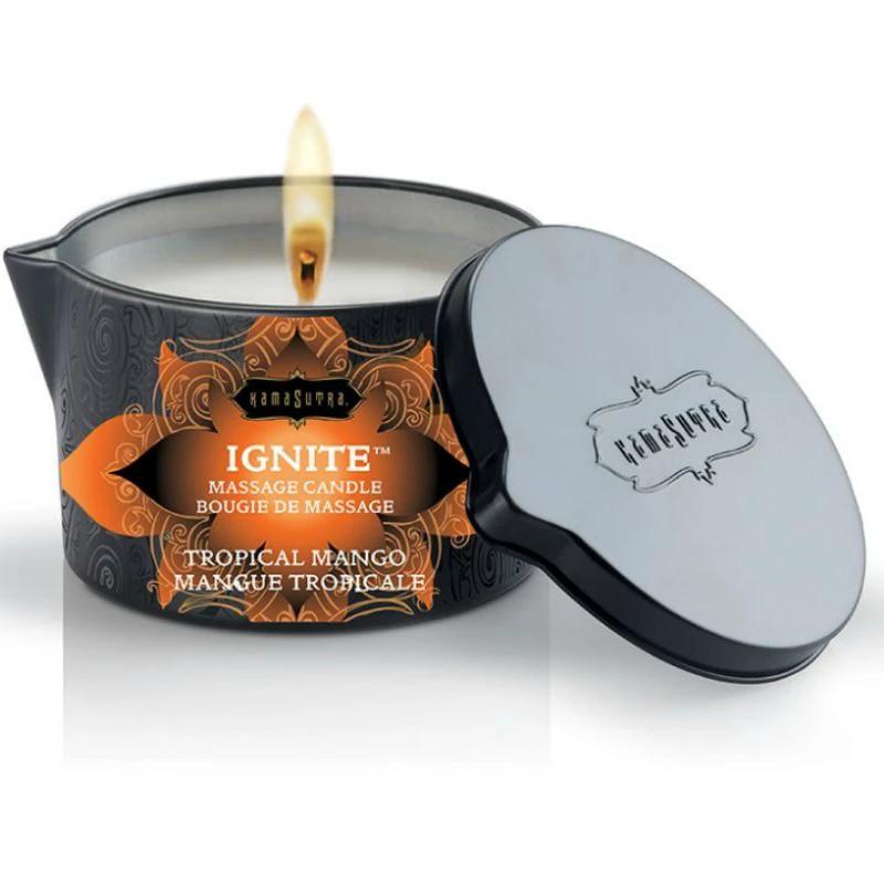 VELA DE MASSAGEM MANGA TROPICAL 170 GR - Sex Shop Sexy